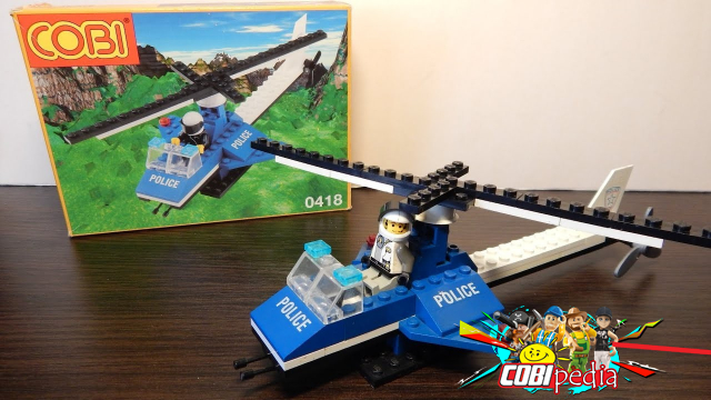 Cobi 0418 Police Helicopter